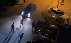 Bursa'da mahallenin gençleri tekme tokat birbirine girdi