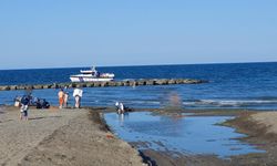 Samsun'da boğulma tehlikesi geçiren bir kişinin durumu kritik