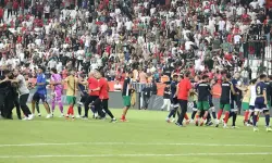 Amedspor–Erzurumspor maçında kavga çıktı!