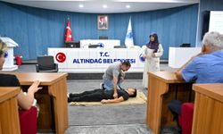 Altındağ Belediyesi personeline ilk yardım eğitimi