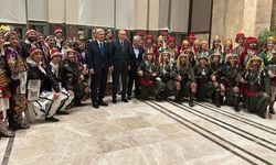 Cumhurbaşkanlığı akşam yemeğinde Kütahya Halk Oyunları ekibi sahne aldı