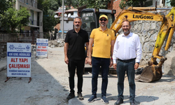 Söke Savuca’da kanalizasyon sorunu çözülüyor