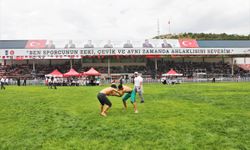 Taha Akgül Güreşleri'nde Altın Kemer Aktürk’ün