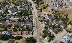 Elazığ’da yeni bulvar düzenleme çalışmaları devam ediyor!