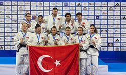 Zeynep Öztürk judo Avrupa kürsüsünde