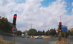 Çorlu'da yola kontrolsüz çıkan yaya kazayı ucuz atlattı!