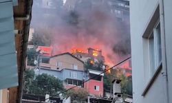 Bursa'da alevlere teslim olan bina kül oldu