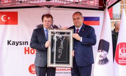 Keçiören’de Kaysın Kuliyev’in yeni büstü açıldı