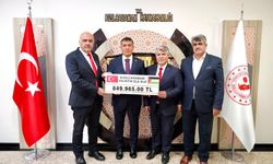 Kızılcahamam halkından Gazze’ye büyük destek