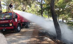 Manavgat’taki orman yangınına vatandaşlar müdahale etti