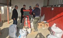 Küplü’de ücretsiz pirinç soyma tesisi üreticiyi rahatlattı