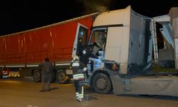 Samsun-Ankara yolunda tır kazası