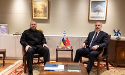 Fidan, Ukrayna Güvenlik Konseyi Sekreteri Umerov ile görüştü