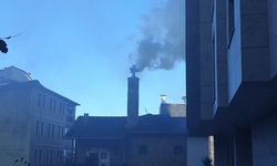 Rize’de lokanta bacasında yangın