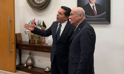 Ahmet Özer’in Bahçeli'ye ziyaretinde barış ve yargı vurgusu