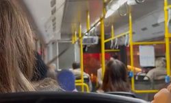 EGO otobüsünde şoför kontağı kapattı, yolcular tepki gösterdi