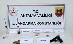 Antalya’da jandarmadan yasaklı madde operasyonu