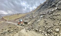 Batman'da şiddetli yağış 5 köy yolunu kapattı