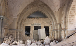 Gazze’de tarihi Büyük Ömer Camii’nde restorasyon başladı