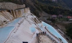 300 bin ziyaretçi ağırlayan Göksu Travertenleri sezonu kapattı