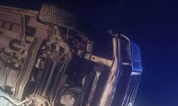 Ankara Nallıhan'da işçileri taşıyan servis devrildi