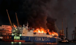 Rusya'nın Odessa'da saldırdığı Türk gemisinde yangın!