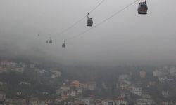 Ordu Boztepe'de kartpostallık sis manzarası