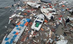 Fırtına Tuzla’yı vurdu, tekneler sürüklendi