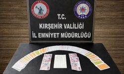 Kırşehir’de kahvehaneye kumar baskını