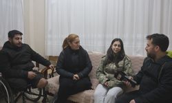 Beliz Aydın, kendisine depremde verilen montun sahibi Albay'la görüştü