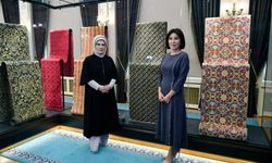 Emine Erdoğan ve Ziroat Mirziyoyeva Ankara Palas’ı gezdi