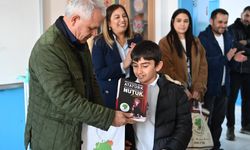 Başkan Şahin’den Kıbrısköy İlkokulu’na anlamlı ziyaret