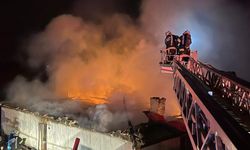 Denizli Sarayköy’de iş yeri yangını