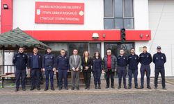 Etimesgut’ta taksici esnafına yeni yıl ziyareti