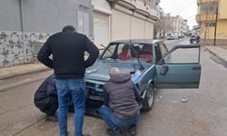 Kilis'te trafik kazası: Otomobil ve motosiklet çarpıştı
