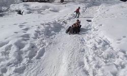 Kar yağışı Malatya'da renkli görüntüler oluşturdu