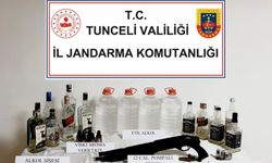 Tunceli’de kaçak sigara ve sahte alkol operasyonu