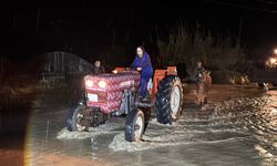 Seydikemer’de sağanak sonrası evler tahliye edildi