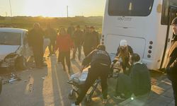 Çorlu'da meydana gelen kazada 1 kişi yaralandı