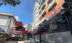 Karabük'te bir otelde yangın çıktı, mahsur kalan 8 kişi kurtarıldı