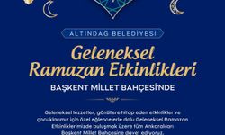 Altındağ’da Millet Bahçesi’nde Ramazan şöleni