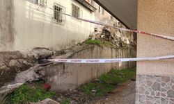 Ankara’da kaya parçaları apartmana düştü