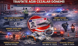 TBMM’de trafik cezalarını artıran 6 madde kabul edildi