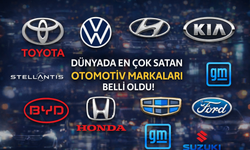 Dünyada en çok satan otomotiv markaları belli oldu!