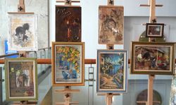 Keçiören’de konukevinden el emeği sergi