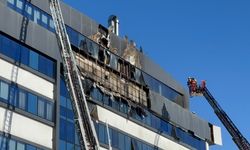 Gebze’de 7 katlı iş merkezinde yangın paniği