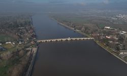 Edirne’de taşkın endişesi: Meriç’in debisi 1140 m³/s’ye çıktı