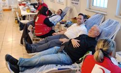 Sincan Şoför Esnafı Kızılay için kan bağışında bulundu