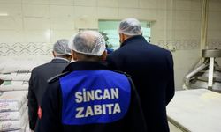 Sincan’da zabıta ekipleri fırın ve marketleri inceledi