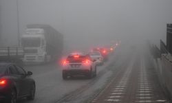 Yozgat’ta yoğun sis hayatı felç etti